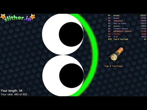 Slither.io A.I. Squid Game Doll vs Pro Snake - Epic Skin Slitherio Vip Gameplay - World Record