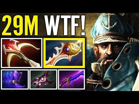 AhJit 29 Min Fast Divine Rapier + Armlet x Dedalus 1 Hit lose 90% HP Dota 2 Pro Gameplay
