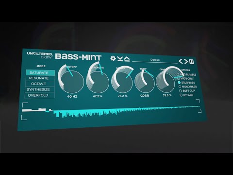 Unfiltered Audio Bass-Mint - Trailer