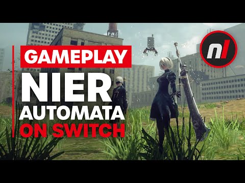 NieR:Automata The End of YoRHa Edition Nintendo Switch Gameplay