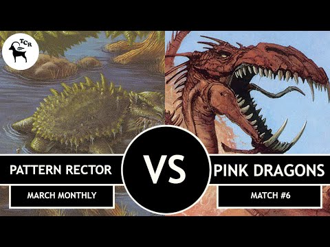Pattern Rector vs Pink Dragons - Premodern Monthly Open March 2021 Match #6