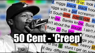 50 Cent On &#39;Creep&#39;┃Rhymes Highlighted, Lyrics