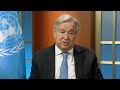 UN chief on COVID-19 and misinformation