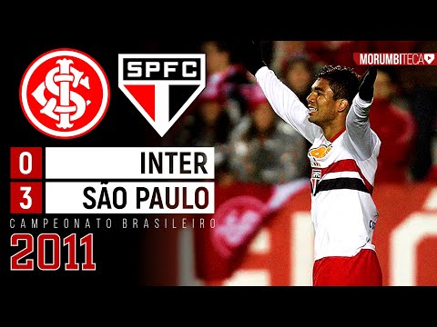Inter 0x3 São Paulo - 2011 - RIVALDO, FERNANDINHO, DAGOBERTO, CASEMIRO E GOLEADA NO BEIRA RIO!🔥