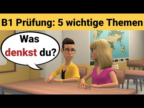 , title : 'Mündliche Prüfung Deutsch B1 | Gemeinsam etwas planen/Dialog | 5 wichtige Themen | sprechen Teil 3'