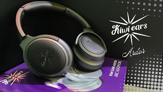 Kiwi Ears Ardor Wireless ANC Over Ear Headphones Unboxing & Overview