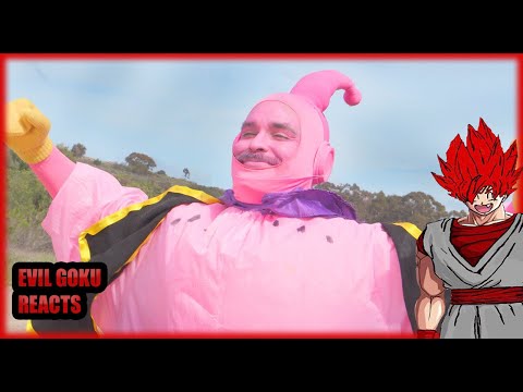 Evil Goku Reacts To The Majin Buu Saga In 5 Minutes (Dragonball Z Live Action) (Sweded) - Mega64