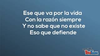 El arrepentido- Melendi, Carlos Vives (Lyric video)