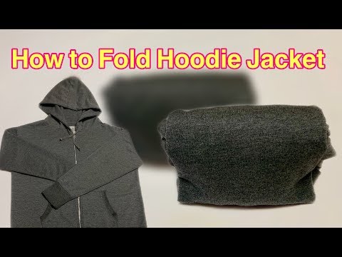 How to Fold Hooded Jacket