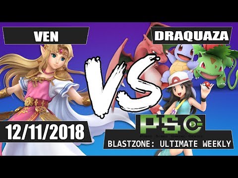 PSG Blastzone: Sugoi | Ven (Zelda) vs Draquaza (Leaf) - Winners Round 3
