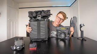 What's in my TRAVEL CAMERA BAG? - Besnfoto Camera Backpack