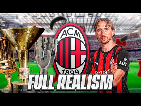 I Rebuilt AC Milan With FULL Realism In FM24!