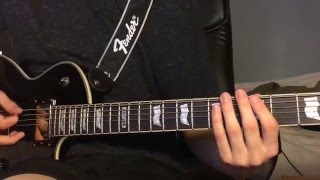 "Never Back Down" - Nine Lashes {Guitar Cover} HD