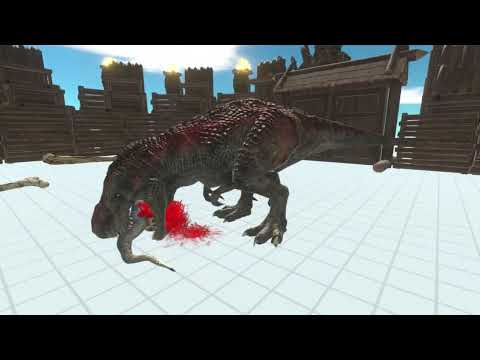 Predator of the Past: T-Rex  vs Units - Animal Revolt Battle Simulator
