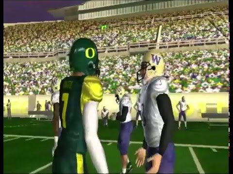 NCAA 06: Dynasty S1G3 Washington Huskies vs Oregon Ducks [highlights]