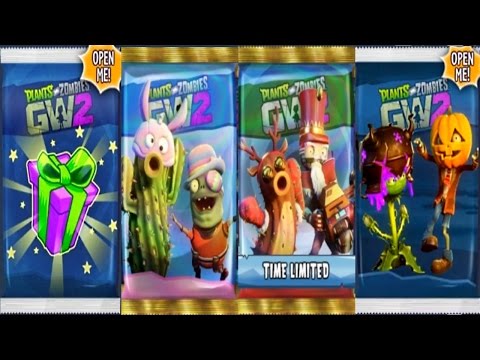 PVZ Garden Warfare 2: ALL FESTIVE PACKS Opening (Lawn of Doom, Feastivus, Birthdayz, Springening)
