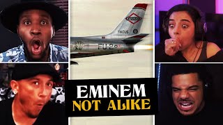 Unreal! FIRST TIME HEARING Eminem x Royce Da 5' 9'' - NOT ALIKE | REACTION MASHUP