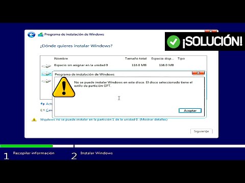 Borrar Formato GPT ✅ No se puede instalar Windows en este disco. Tiene el estilo de partición GPT
