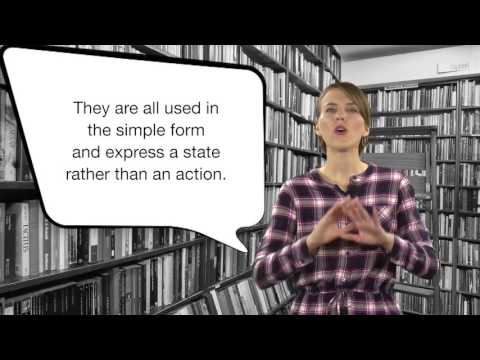 日常の文法: 定格動詞 (Everyday Grammar: Stative verbs)