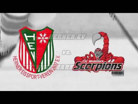 Oberliga Nord Meisterrunde 16/17 Herner EV - ESC Wedemark Scorpions
