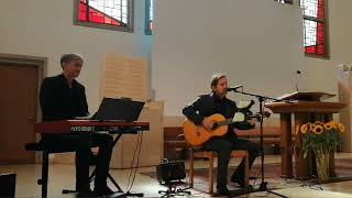 John Lyons (USA/CH) solo acoustic, guitar &amp; piano duo, trio or 4 piece band - yo