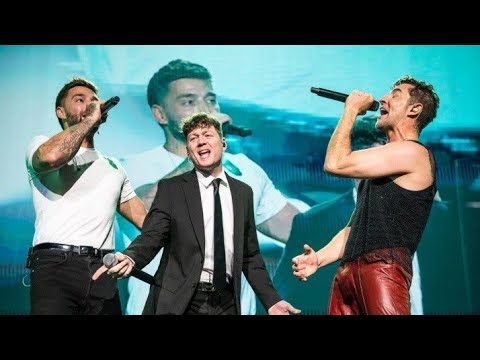 David Bisbal, La Konga & Emanero en el Movistar Arena de Argentina