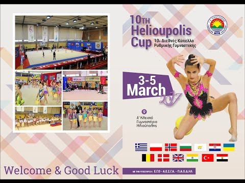 10th Helioupolis Cup - GSH Rhythmic Gymnastics Live Stream