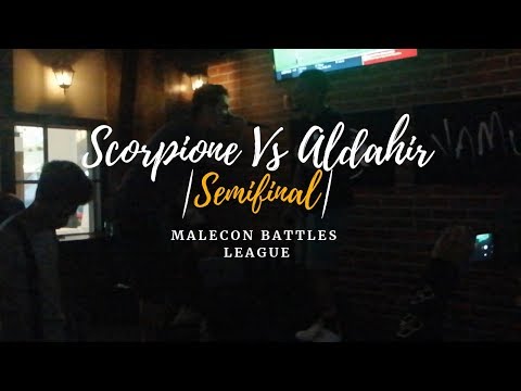 Scorpione Vs. Aldahir - MALECON BATTLES LEAGUE (JORNADA 1) - |Semifinal|
