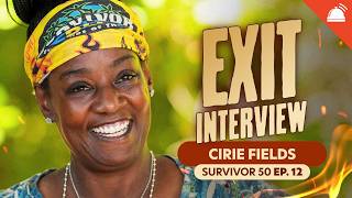 Cirie Fields Exit Interview | Survivor 50 Ep 12