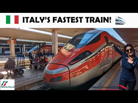 Travel from Rome to Florence by high speed 400kmph train - Trenitalia Frecciarossa 1000