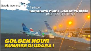 Download lagu Trip Report Garuda Indonesia GA301 | Surabaya(SUB) - Jakarta(CGK) | B737-800 | PK-GFD mp3