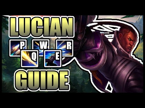 LUCIAN Abilities in Under 4 Minutes [League of Legends]