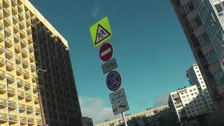 Как Расположены дорожные Знаки в нашем городе на Буренина. Рыбалка Браконьерством в мутных водах.