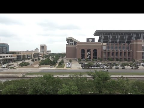 BEAUTIFUL View of Campus! ThyssenKrupp Traction Elevators at West Garage in College Station, TX.