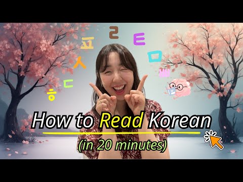 How to Read Korean (Hangul) | Learn in Just 20 Minutes!