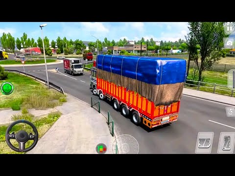 Indian Cargo Truck Ashok Lorry Driving - Offroad Truck Driver Simulator 2026 -Android GamePlay