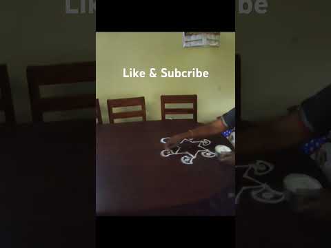 3×2 dots#daily#super#design#rangoli# shorts#videos.