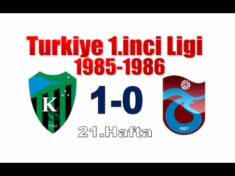 [1986.02.09] 1985-1986 21.Hafta Kocaeli - Trabzon 1-0