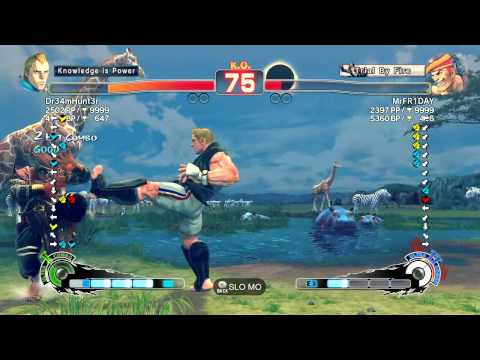 SSF4 2012 Abel (Dr34mHunt3r) vs Adon (MrFR1DAY) Xbox Live Ranking Match
