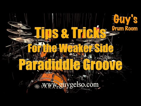 Paradiddle Groove for the Weaker Side - Guy's Tips & Tricks