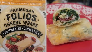 PARMESAN FOLIOS CHEESE WRAPS TASTE TEST! COME SEE MY REVIEW!