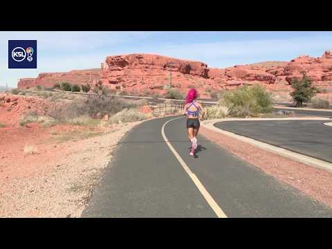St. George woman sets 100-mile speed record