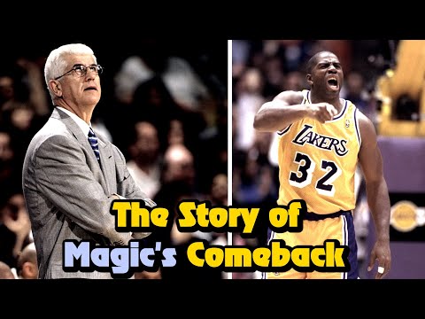 The Untold Story of Magic Johnson's 1996 Comeback Season