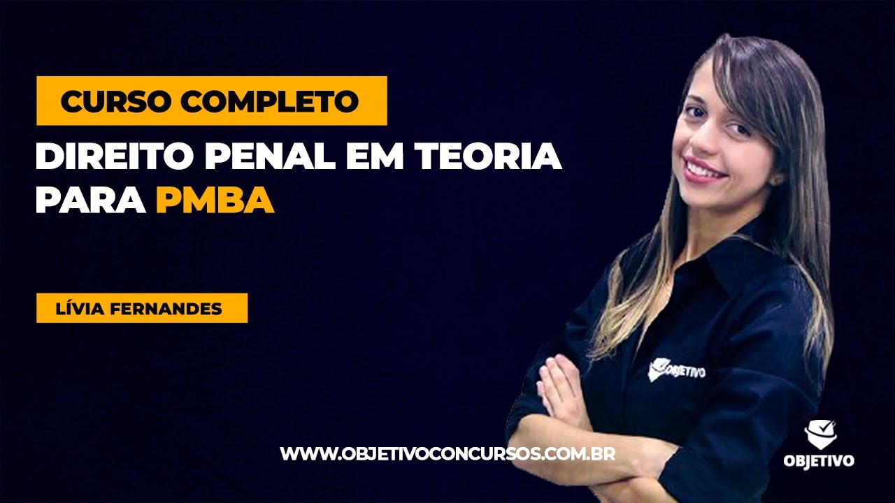 PM BA: CURSO COMPLETO DE DIREITO PENAL | Crimes contra o patrimônio - Profª. Lívia Fernandes.