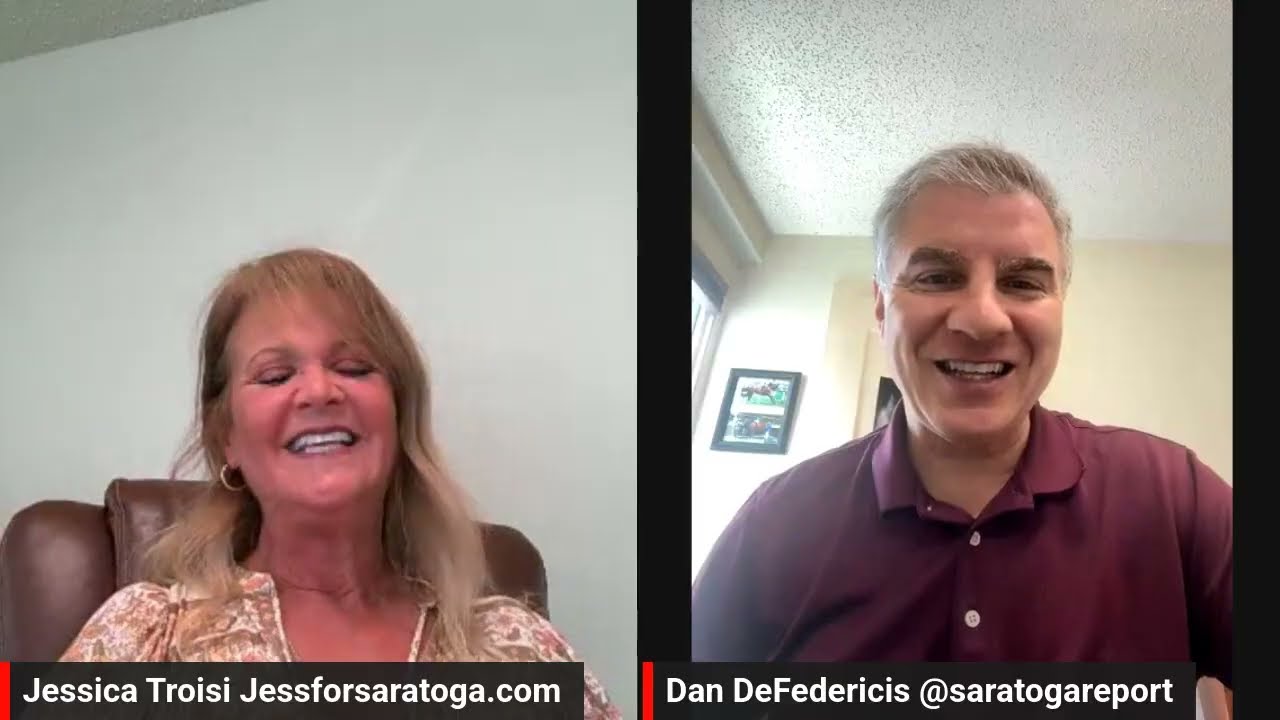 Jessica Troisi   Candidate for Commissioner of Accounts speaks with Saratoga Report  Sponsored