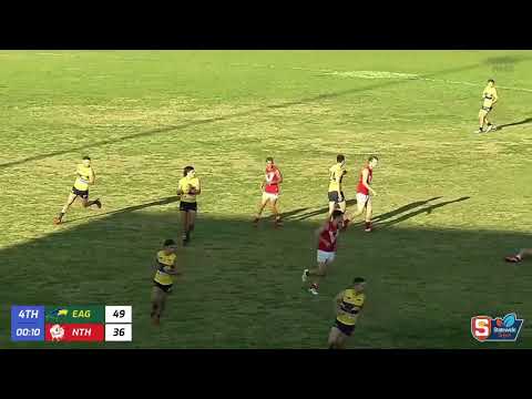 Eagles' Rhyan Mansell - Rd 11 Statewide Super League