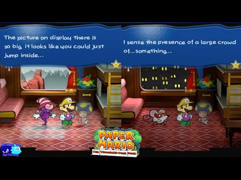 Paper Mario: TTYD (Switch): Meeting Ghost T. In Day 3 of The Excess Express and Back To Rogueport