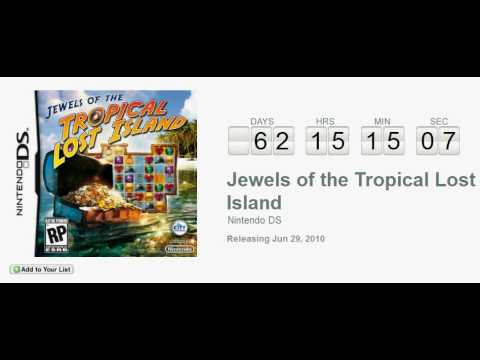 Jewels of the Tropical Lost Island Nintendo DS