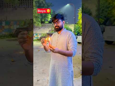 Girls 👧 Vs Boys 👦 on Diwali 🪔 #dushyantkukreja #shorts