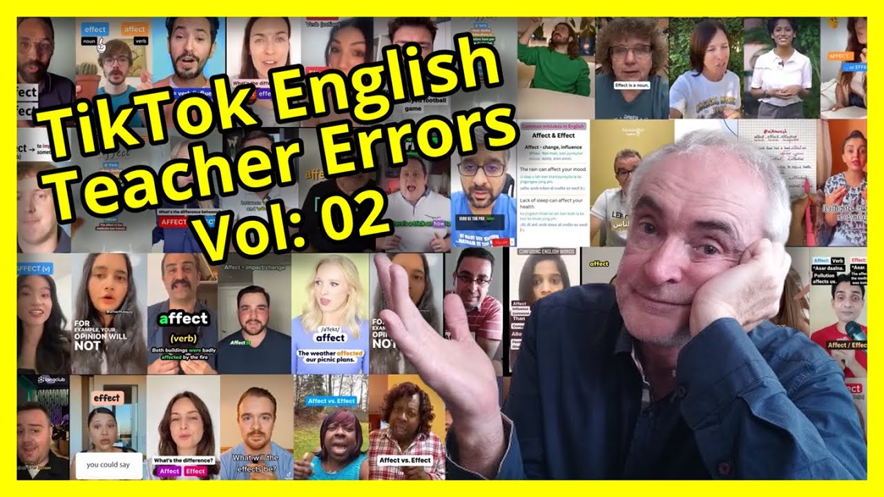 Compilation 02: TikTok English Teacher Errors